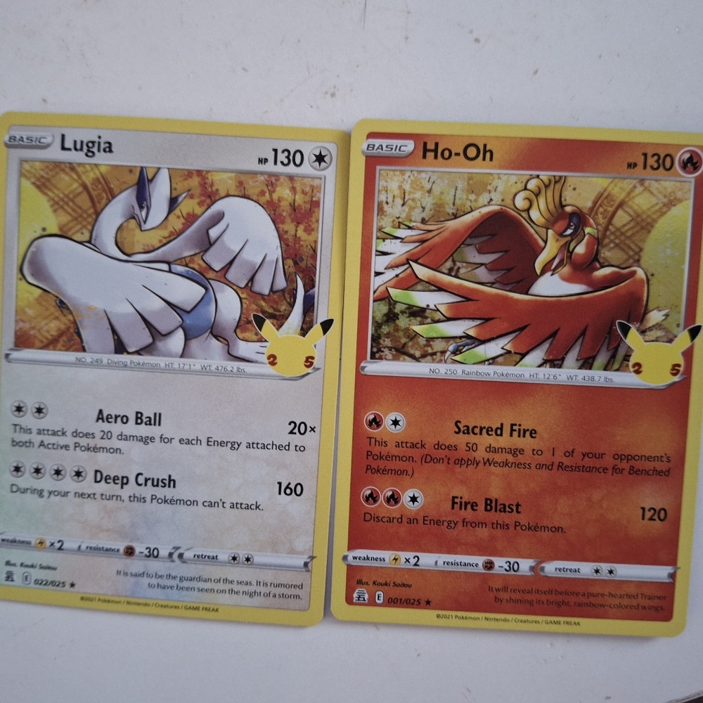Pokemon Red and Yellow Card Game Set - Picture 2 of 3